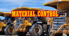 MATERIAL CONTROL